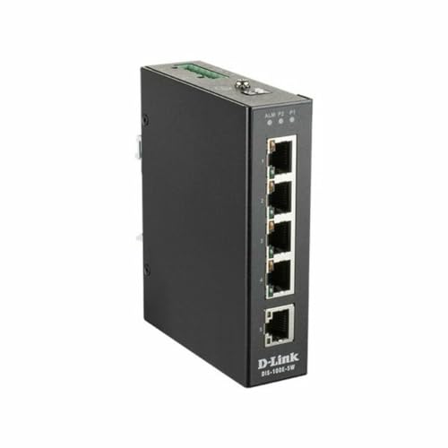 D Link 5 Port Unmanaged Switch with 5 x 10100 - vue 3