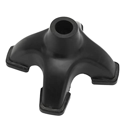 交換用杖先、16mm 4段杖先 タイヤのような質感の杖先 杖先パッド ゴム製滑り止め 杖先4接点 女性用ステッキ 男性用ステッキ 旅行用ステッキ