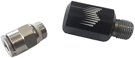 Snow Performance 1/8in NPT to 1/4in Quick-Connect Low Profile Water-Methanol Straight Nozzle Holder