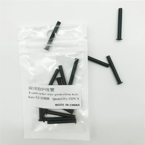 Qsvbeeqj Tennis Racket Wire Tube Replacement String Protections Tubes String Protector Tennis Racket Grommets - Thumbnail 5