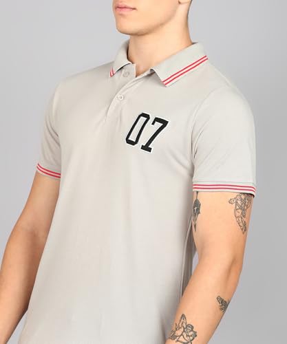 Image of INKKR Men's Soild Half Sleeve Polo T-Shirt Combo