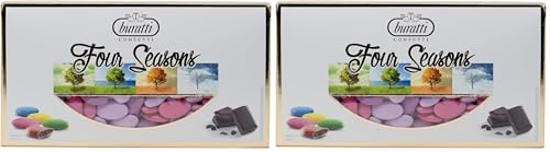 Buratti Confetti Dragées au Chocolat Printemps 1 Kg (Lot de 2)