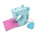 Generic Kids Mini Sewing Machine Toy Kit Portable Children's Electric Sewing Machine, ABS Durable Material for 3 Years Old and Above, Exercise Brain Skills, Lightweight, Easy to Carry