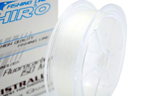 Mistrall 150m Angelschnur Shiro Fluorocarbon Coated 0,12-0,35mm stark! (0,24mm / 8,20kg) – Bild 3