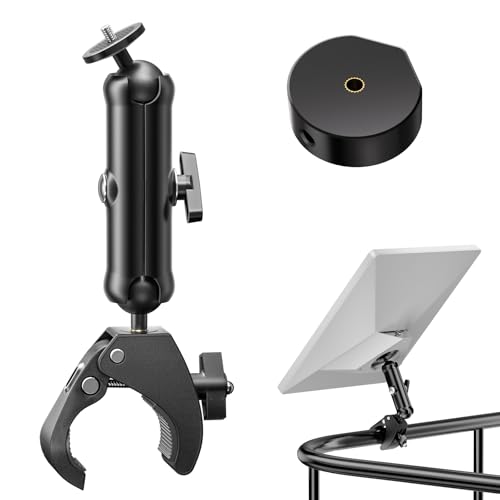 UBeesize Starlink Mini Mount, Adjustable Roof Rack RV Pole Mount Kit for Starlink Mini, Compatible with Original Pipe Adapter