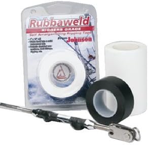 C.SHERMAN JOHNSON RUBBAWELD Boot Tape 4IN x 10FT White