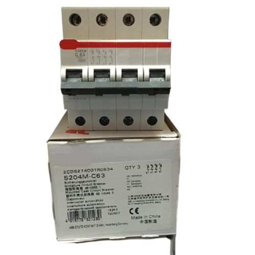 Disjoncteur miniature 4P courbe C pour protéger les lignes triphasées