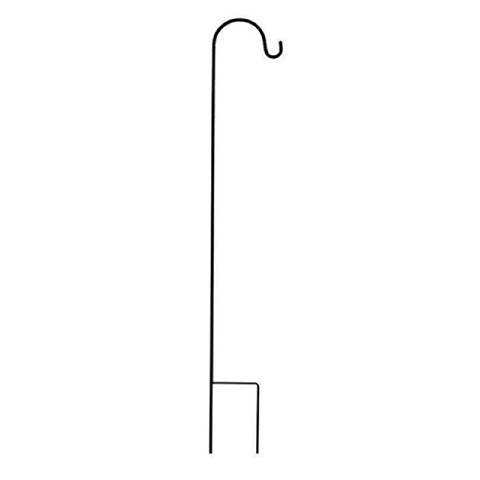 drburpily Sturdy Outdoor Garden Decorative Pole Ground Stake Easy To Install With Reliable Hook Features Ensuring Longevity And Ability To Withstand Various Weather Conditions, Style B