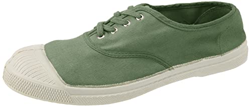 Basket Bensimon femme Ten lacets chaussure basse en toile de coton souple