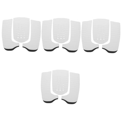 BESPORTBLE Sets Surfboard Accessories Non-Slip Eva Pads Traction Pads for Stability Durability