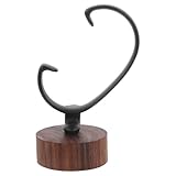 MOKKHNB Soporte Individual para Reloj de Pulsera Base de Nogal Negro, Diseño Desmontable, Adecuado para Hombre y Mujer en Uso Cotidiano