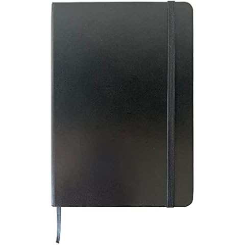 Degarbí Cuaderno de Oficina Premium A5 con Tapa Dura y Cierre Elástico Cover