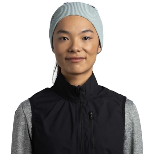 Cinta Crossknit Reflectante BUFF running transpirable deporte azul unisex 2