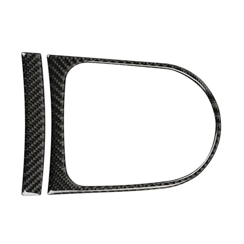 Embellecedor de fibra de carbono que protege y resalta el panel de cambios de tu Mustang