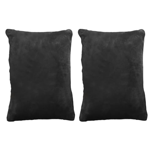 Cushion Pillows – 2 Pack Plush Soft Support, Travel and Nap Pillow for Children and Pets, Ergonomic Comfort for Back, Seat, Armrest, Legs, Sofá, Chair, Bed, Camping, Office, Outdoor Use, 11 x 7