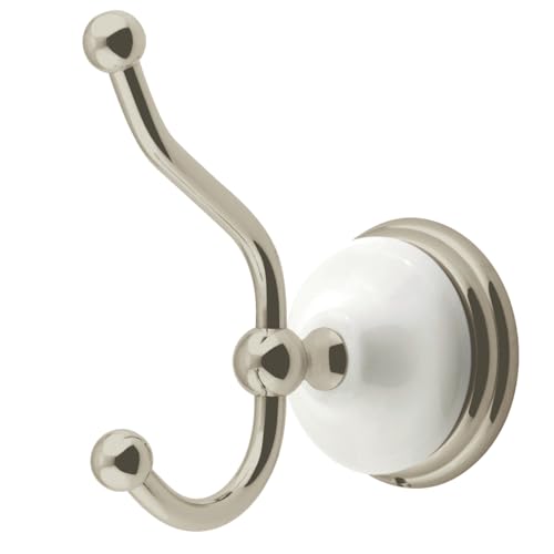 Kingston Brass BA1117SN Victorian Robe Hook, Satin Nickel, 4-5/8" Length