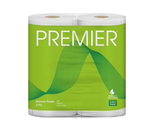 Premier Kitchen Towel 2-in-1 Pack, 2-Ply – Strong, Soft, Highly Absorbent, and Hygienic-image-38