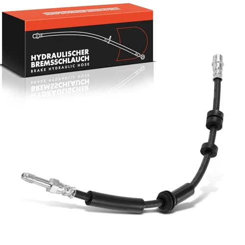 Frankberg 1x Brake Hose Brake Hydraulic Hose Rear Axle Left Right Compatible with A6 4G2 4GC 1.8L-4.0L 2010-2018 A7 Sportback 4GA 4GF 1.8L-4.0L 2010-2018 Replace# 4G0611775J