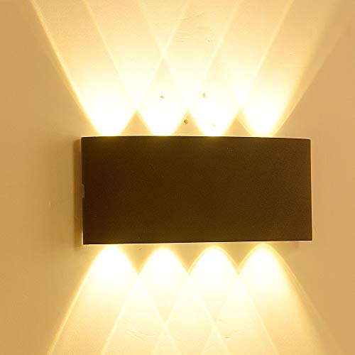 Chrasy 8W Applique da Parete in Metallo per