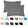 Livessa 2er Set Kissenbezug – Single-Jersey Baumwolle/Verdeckter Reißverschluss – Seitenschläferkissen Bezug 40 x 145, Kopfkissenbezug/Kissenhülle/Kissenbezug 40×40/40×60/80×80/40 x 80/50×50/60×60