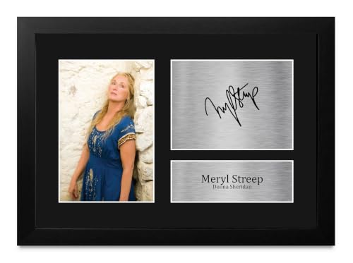 Foto de Meryl Streep Mamma Mia con firma impresa el recuerdo perfecto de Donna