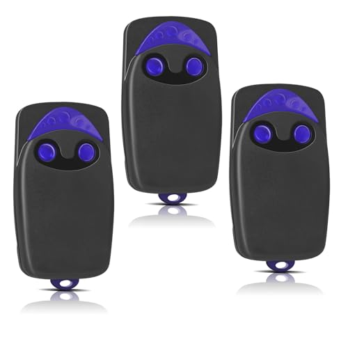 Flo2r-s Rolling Code 433,92 MHz - Mando a distancia para portón automático Flo2r-s - Compatible con FLOXIR, FLOXR, FLOX2R, OXI, OX2 - Batería incluida