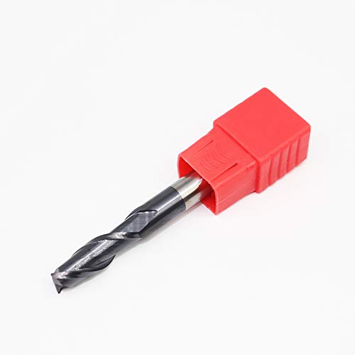 1Pcs HRC50 8mm D8X24LXD8X75L Solid Carbide Endmills ENDMILL 2 Flute Standard Length Side Milling Slotting Profiling Face Mill