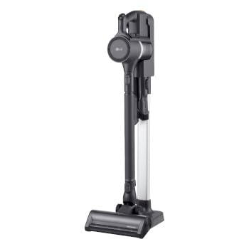 Cordless stick vacuum handheld mode in use