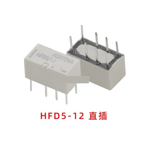 Relés de señal HFD5 de 8 pines para reparación de módulos electrónicos de 12V 2