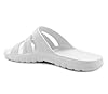 IMTY Mens Sliders EVA Lightweight Pool Slides Summer Beach Shower Bathroom House Slipper Mules Sandals Flip Flops (White, UK Footwear Size System, Adult, Men, Numeric, Medium, 8) #4