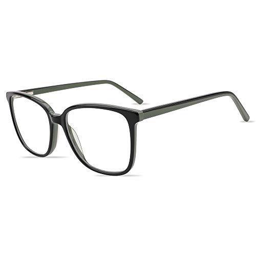 Blue Light Shield Computer Reading/Gaming Glasses - 0.0 Magnification - Anti Blue Light Protection Frame (A15311C5)