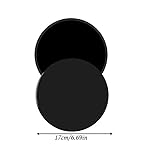 Core Sliding Discs - Dual Sided Workout Sliders for Carpet & Hardwood Floor - Home Ab Pads Exercise Equipment Fitness Sliders for Women and Men - Image 2