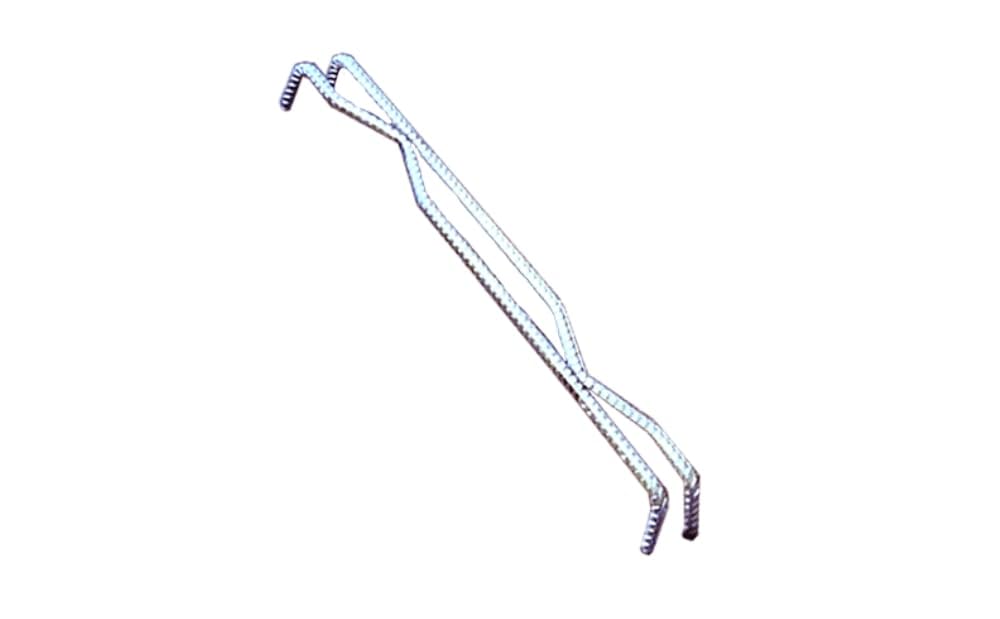 Agrafes Acier pour Fissures Murales - 30cm - Lot 20 - Idéales pour réparation façades, dalles, béton et tous type de murs - Fabrication française