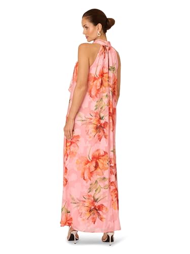 Image of Adrianna Papell Halter Trapeze Gown