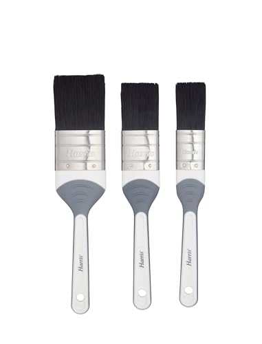 Harris Seriously Good 3 Pack Gloss Flat Brush Set 1in 1.5in 2in