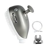 Aonbor Baby Bath Shower Head, Shark Bath Sprayer for Kids with Soft Silicone Brush, Shower Hose and