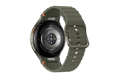 Samsung Galaxy Watch7 - 44 mm - intelligente Uhr mit Sportband - Gummi - Bandgr??e: M/L - Anzeige 3.7 cm (1.47") - [Versions italienne, hongroise, polonaise, roumaine, autrichienne et suisse]