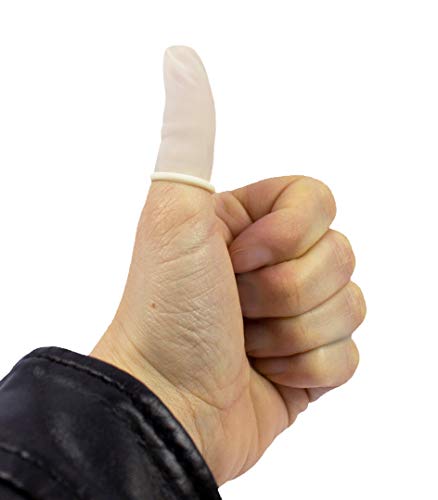 Romed Fingerlinge aus Latex gepudert 100 Stück (Größe M)