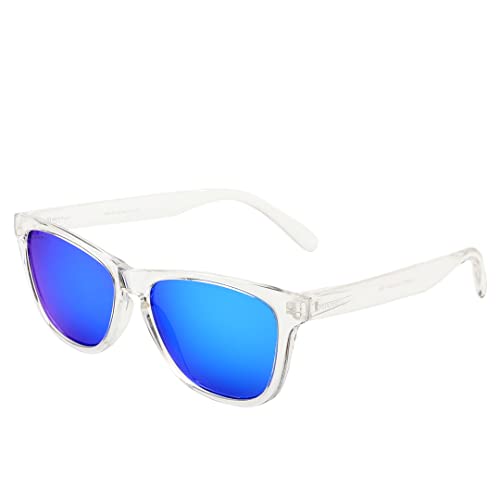 Marfil Polarized Sunglasses Titan for Men and Women Matte Finish Sun glasses Color Mirror Lens 100% UV Blocking