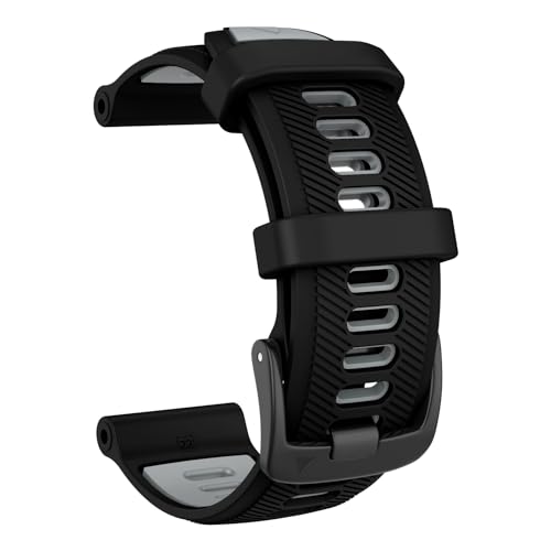 ISABAKE 22mm Watch Strap for Garmin Forerunner 965/955, Silicone Replacement Band for Forerunner 945/935, Fenix 5