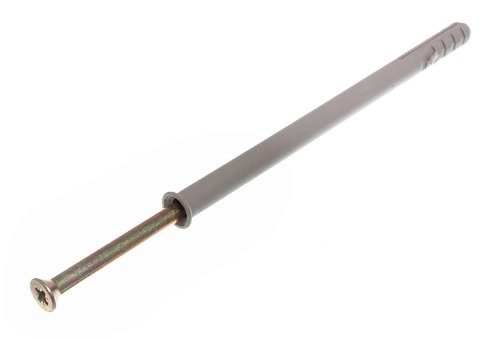 Lot de 25 Cadre vis de fixation Avec Nylon prise de mur fenêtre d'ancrage M10 x 160mm