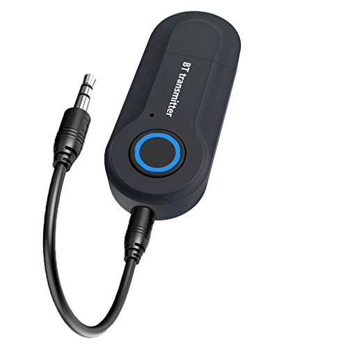 Centitenk Bluetooth USB o transmisor de TV del Ordenador portátil de 3,5 mm estéreo inalámbricos o el Dispositivo transmisor del Adaptador Cover