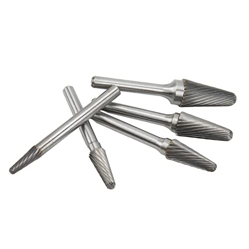 Set de Fresas Rotativas de Carburo con Mango 6 mm, 5 Piezas miniatura 6