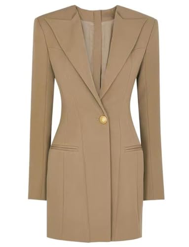 Manteau d'activité de Travail Blazer Boutonné Tuxedos Femme