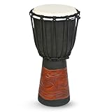 GMP Hand-Carved Mahogany Djembe, 7
