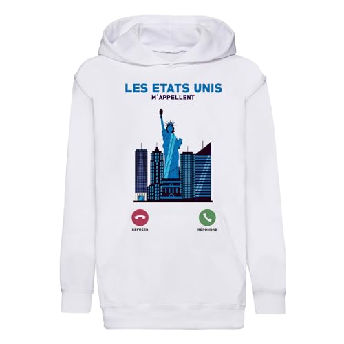 Sweat enfant motif New York cadeau idéal pour anniversaire et loisirs