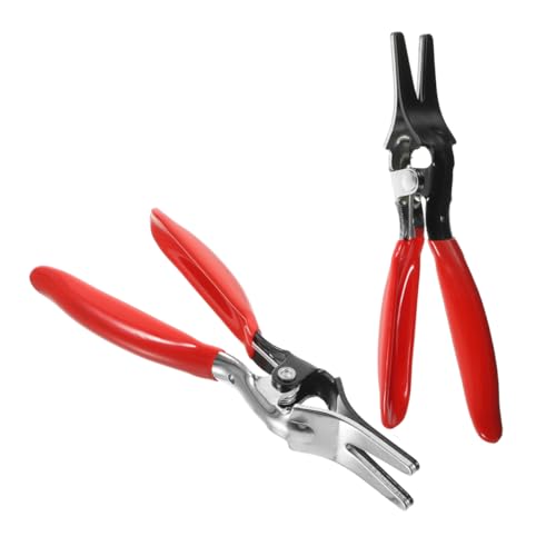 Unomor 1set Hose Removal Pliers Lightweight Separator Tool for Automotive Repair for and Cooling Lines Secure Grip Easy to Use Tight Spaces 2pcs