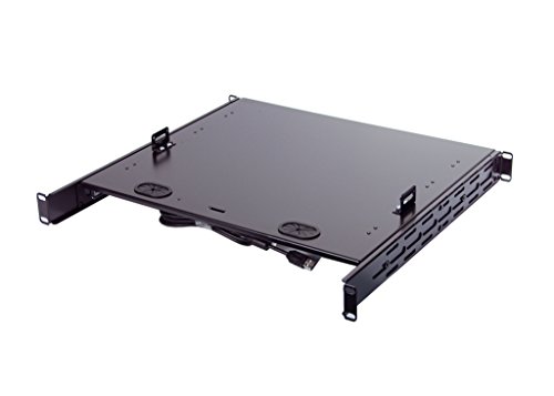 Cherry G84-4420 1U Rackmount Keyboard with trackball Mouse Supports 2 Post and 4 Post Rack Cabinet - Thumbnail 5