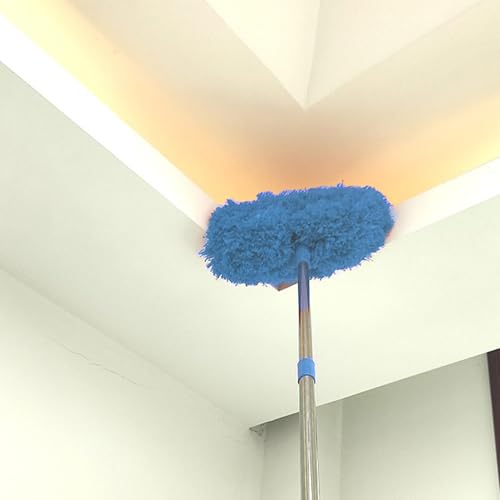 Nettoyeur de ventilateur de plafond duster extensible réutilisable avec manche - 3