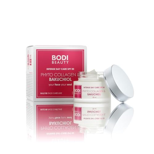 Crema intensiva Day, con bakuchiol, fitocollages y SPF 50 Bodi Beauty – 50 ml
